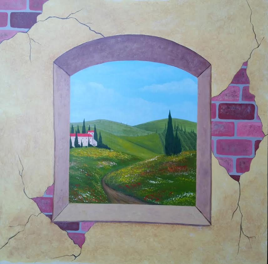 Trompe l'oeil Basics - Part 2 - colors - Scenic Art 