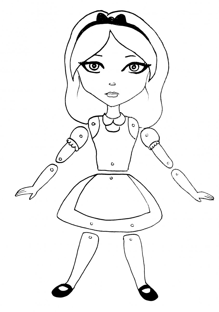Posable Paper Dolls • Art Supply Guide